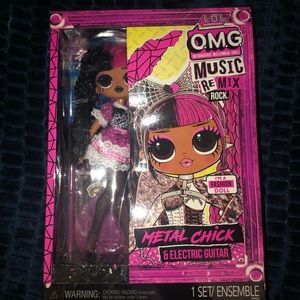 LOL OMG DOLL Metal Chick Damaged Box Never Removed